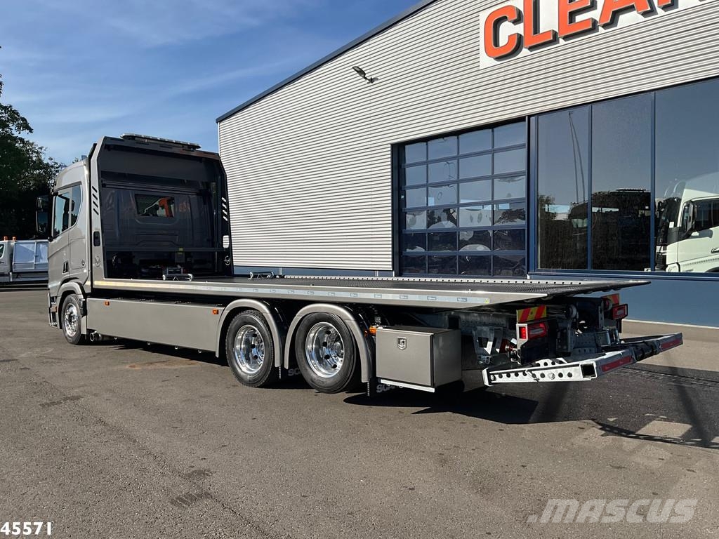 Scania R 590 V8 6x2 Retarder Bergingsvoertuig Just 15.468 Grúas de vehículo