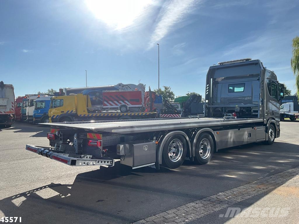 Scania R 590 V8 6x2 Retarder Bergingsvoertuig Just 15.468 Grúas de vehículo