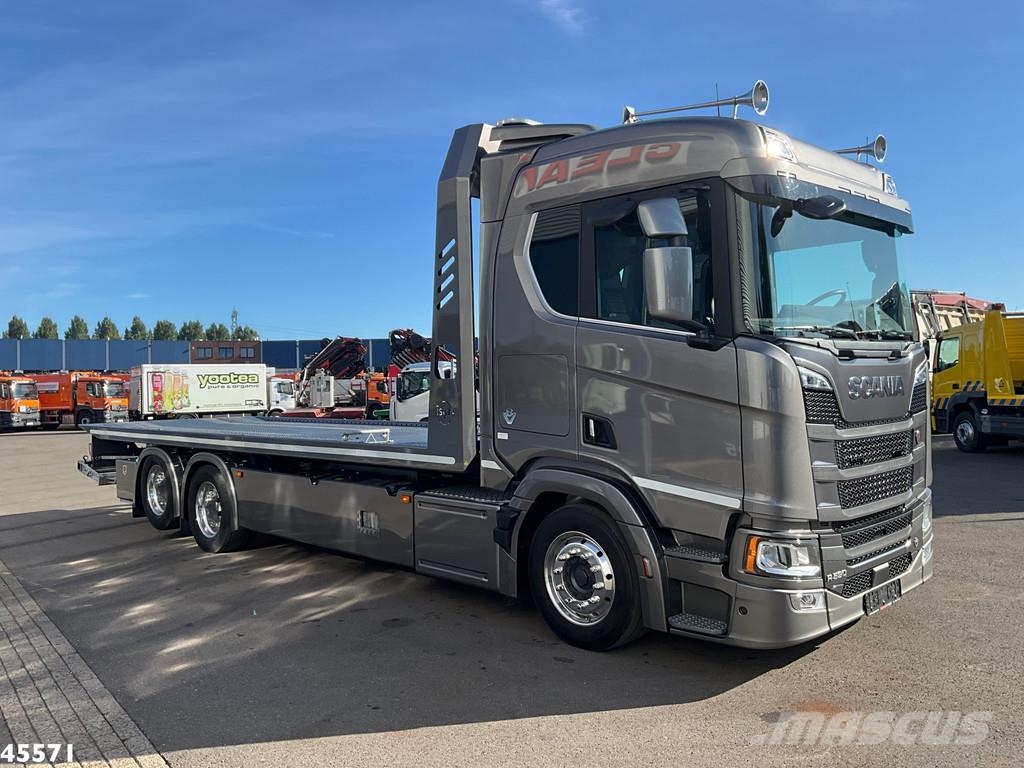 Scania R 590 V8 6x2 Retarder Bergingsvoertuig Just 15.468 Grúas de vehículo