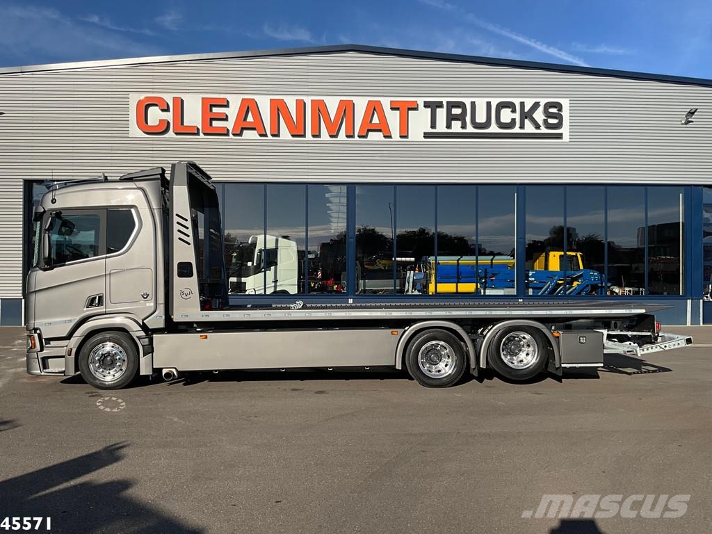 Scania R 590 V8 6x2 Retarder Bergingsvoertuig Just 15.468 Grúas de vehículo