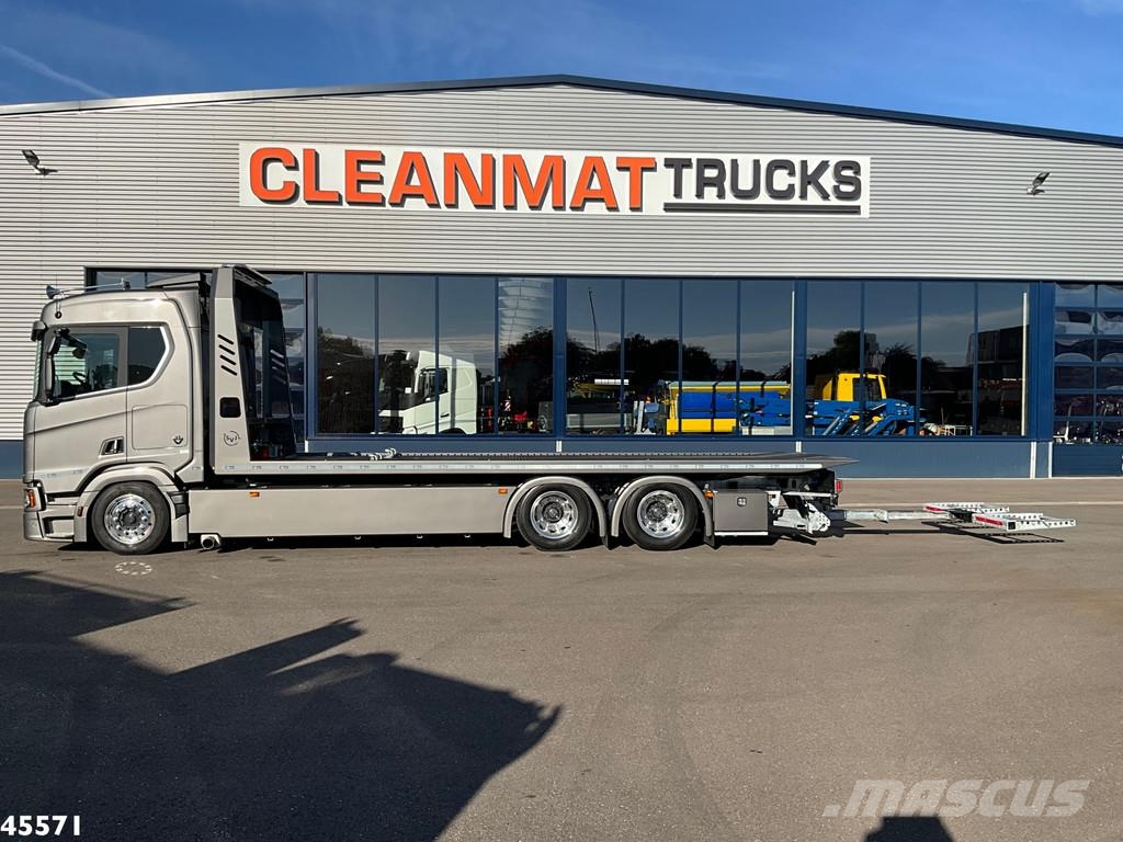 Scania R 590 V8 6x2 Retarder Bergingsvoertuig Just 15.468 Grúas de vehículo
