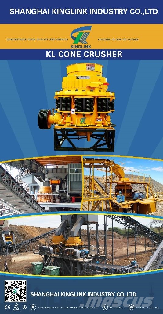 Kinglink KLM-1160 Symons type Rock Stone Cone Crusher Дробилки