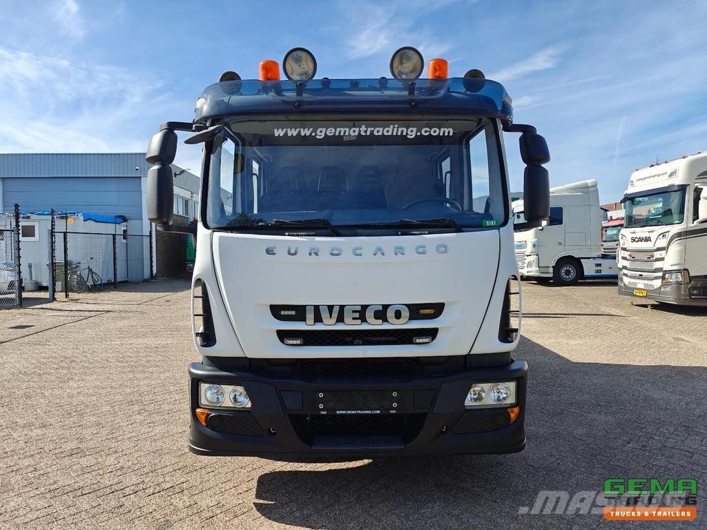 Iveco 140E25 EuroCargo 4x2 Double Cab (7pers) Euro 6 - 6 شاحنات مسطحة/مفصلية الجوانب