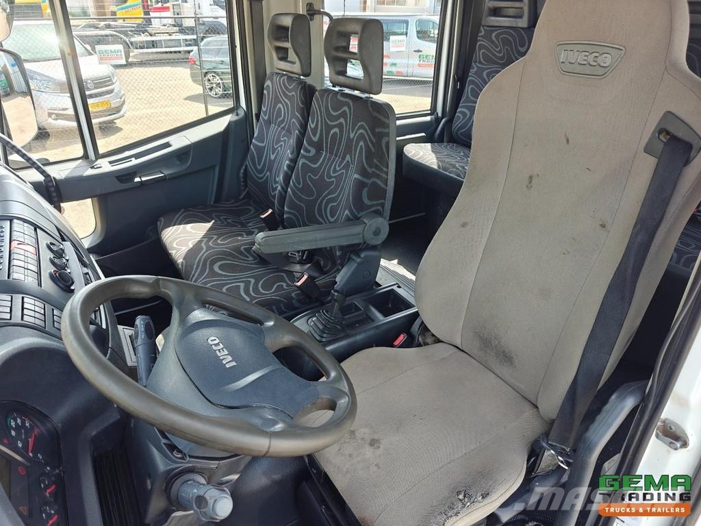 Iveco 140E25 EuroCargo 4x2 Double Cab (7pers) Euro 6 - 6 شاحنات مسطحة/مفصلية الجوانب