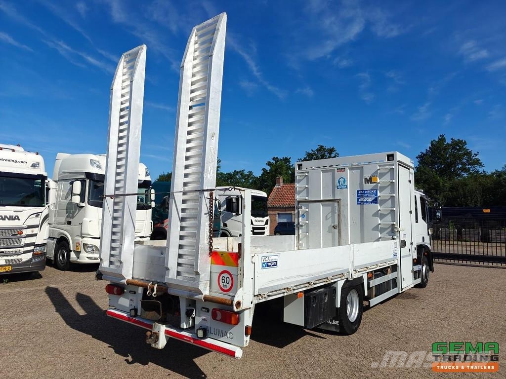 Iveco 140E25 EuroCargo 4x2 Double Cab (7pers) Euro 6 - 6 شاحنات مسطحة/مفصلية الجوانب