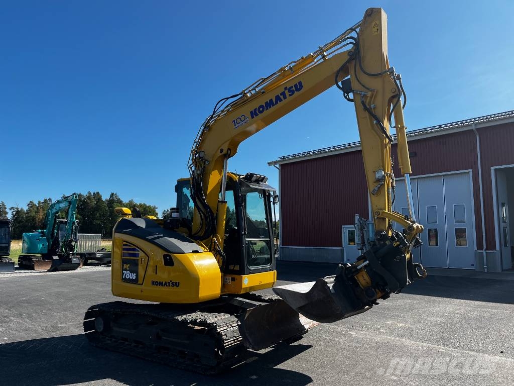 Komatsu PC 78 US حفارات وسط 7 طن - 12 طن