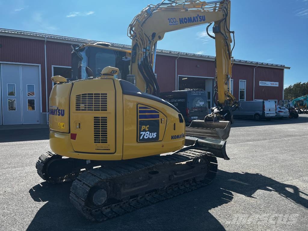 Komatsu PC 78 US حفارات وسط 7 طن - 12 طن