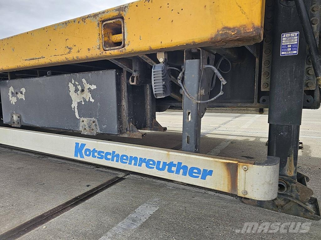 Kotschenreuther STL Žemo iškrovimo puspriekabės