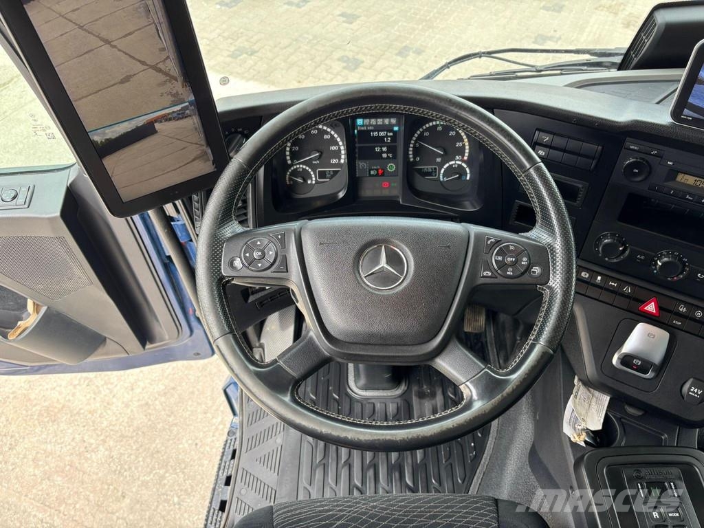 Mercedes-Benz Actros 1830 4x2 CNG PK 12.501 / BOX L=7197 mm Kraanaga veokid