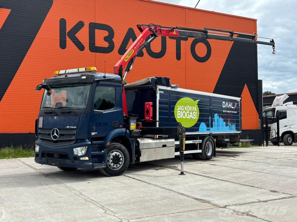 Mercedes-Benz Actros 1830 4x2 CNG PK 12.501 / BOX L=7197 mm Darus teherautók