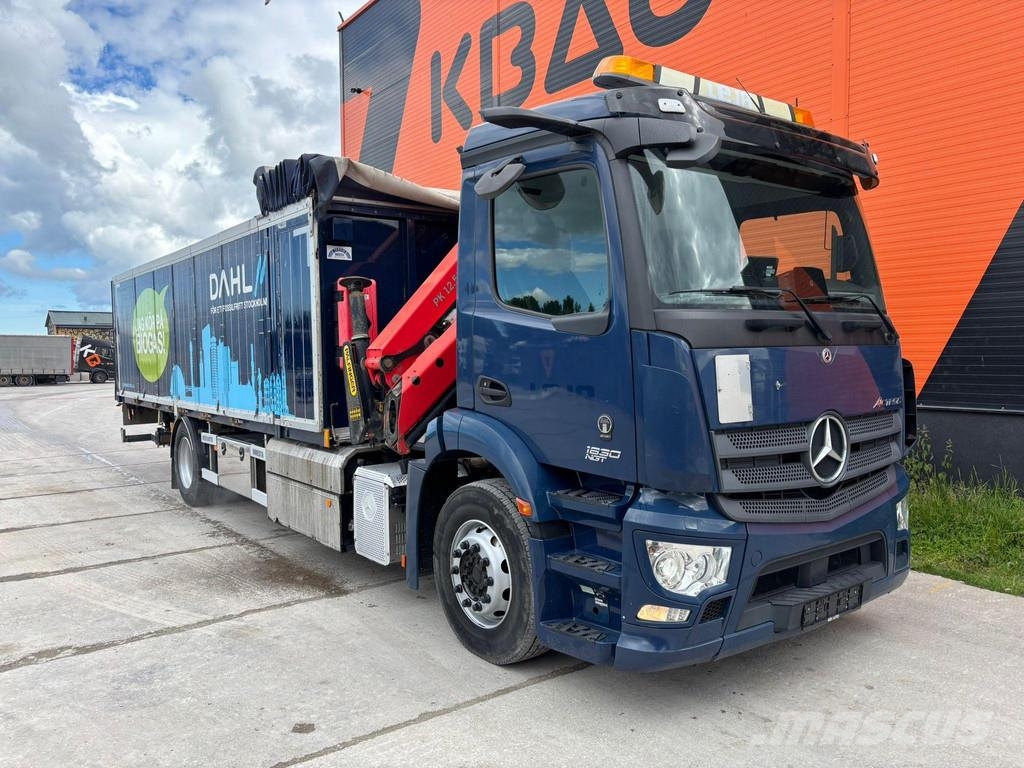 Mercedes-Benz Actros 1830 4x2 CNG PK 12.501 / BOX L=7197 mm Darus teherautók