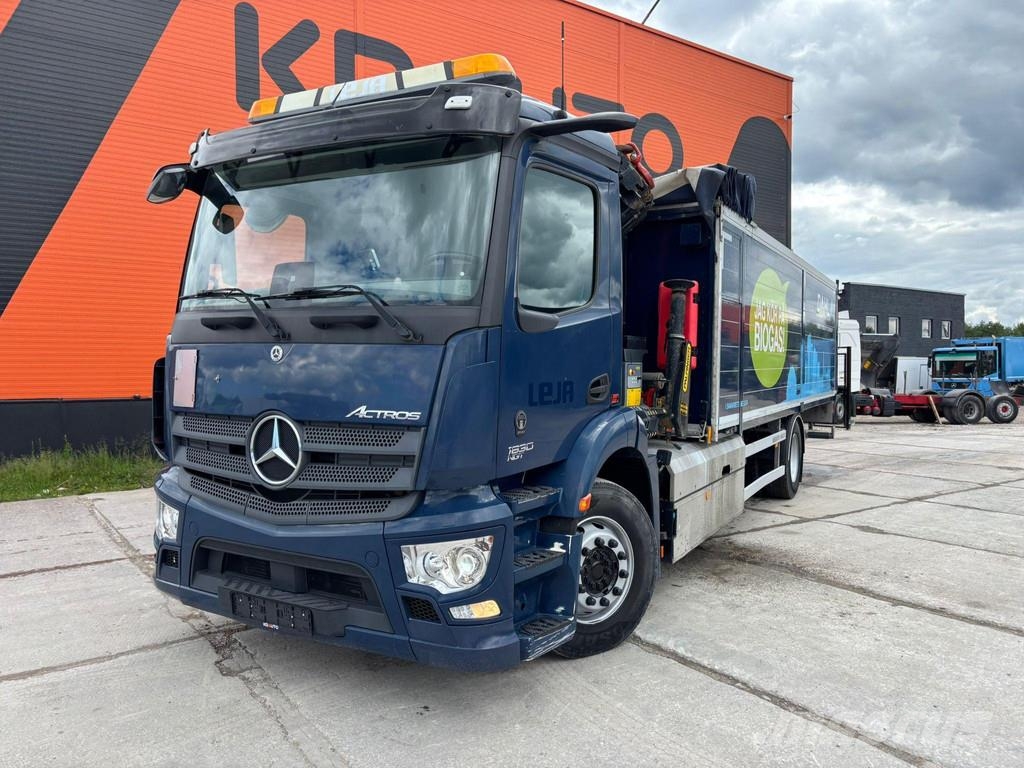 Mercedes-Benz Actros 1830 4x2 CNG PK 12.501 / BOX L=7197 mm Camiones grúa