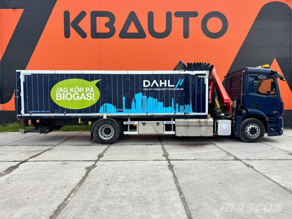 Mercedes-Benz Actros 1830 4x2 CNG PK 12.501 / BOX L=7197 mm Darus teherautók