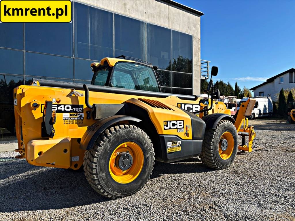 JCB 540-180 ŁADOWARKA TELESKOPOWA 2017R. | JCB 535-140 Teleskopski viličarji