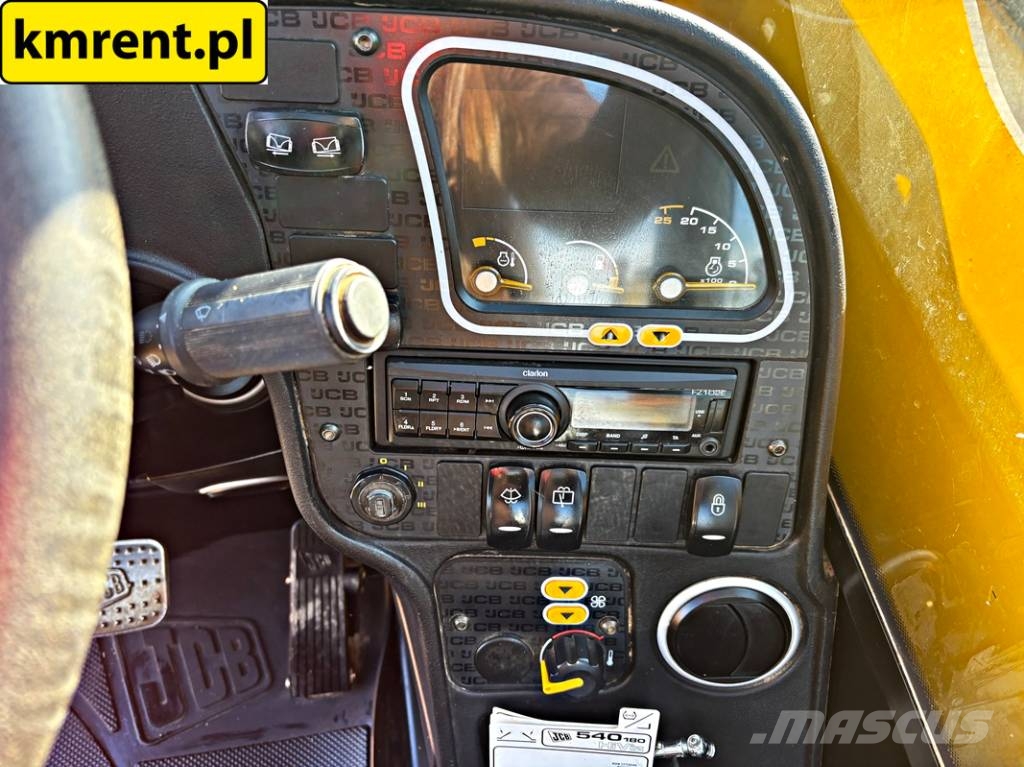 JCB 540-180 ŁADOWARKA TELESKOPOWA 2017R. | JCB 535-140 Teleskopski viličarji