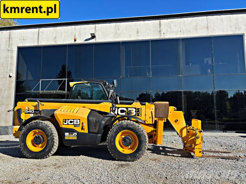 JCB 540-180 ŁADOWARKA TELESKOPOWA 2017R. | JCB 535-140 Teleskopski viličarji