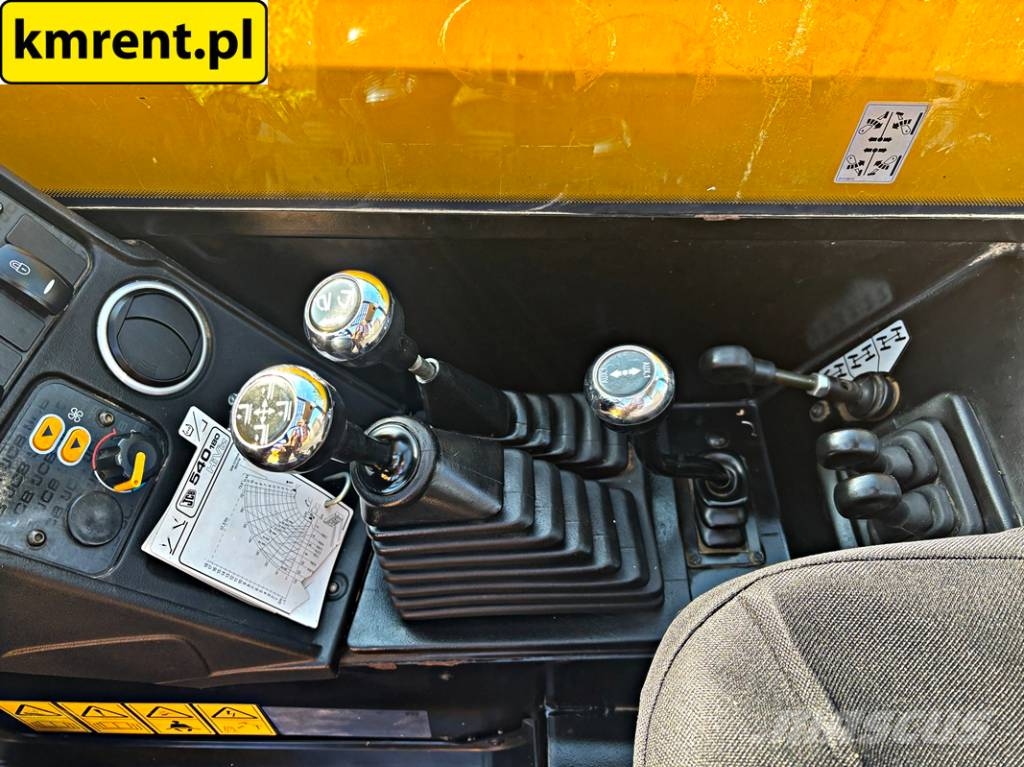 JCB 540-180 ŁADOWARKA TELESKOPOWA 2017R. | JCB 535-140 Teleskopski viličarji