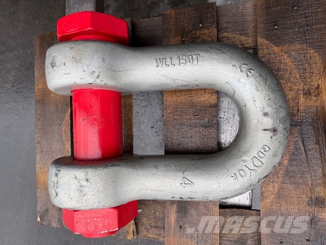 GP BOW SHACKLE WLL.150T Crane parts and equipment
