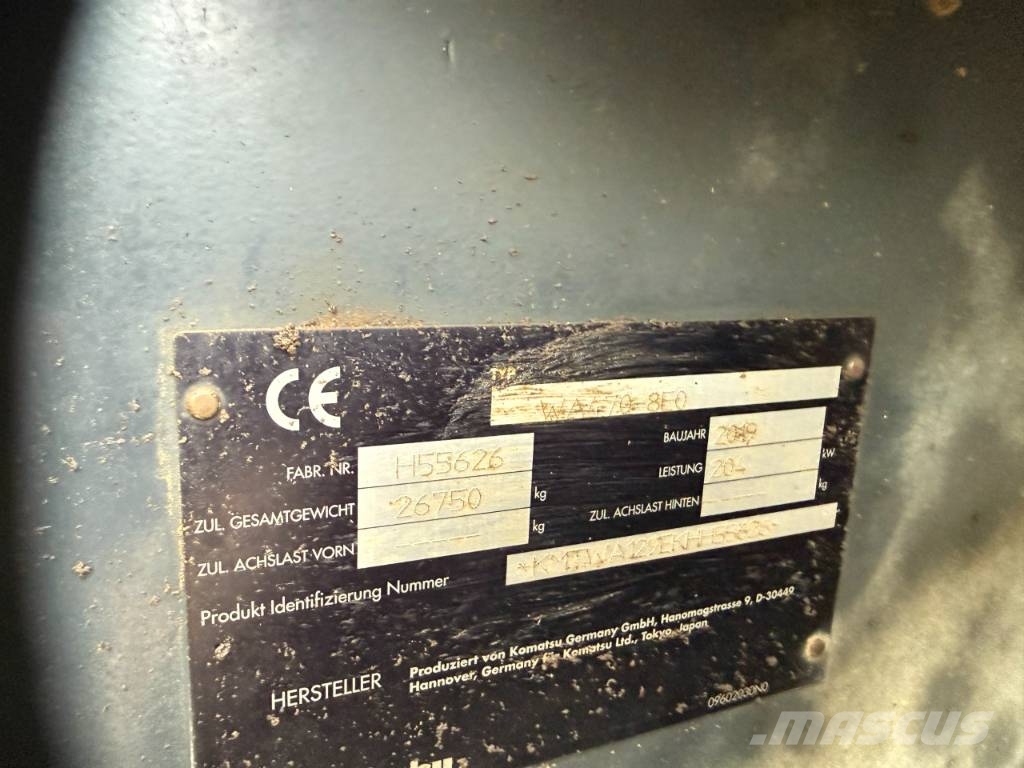 Komatsu WA470-8EO Wielladers