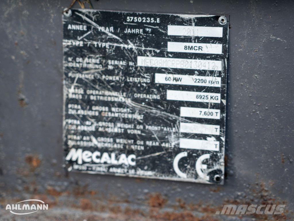 Mecalac 8 MCR Beltegraver