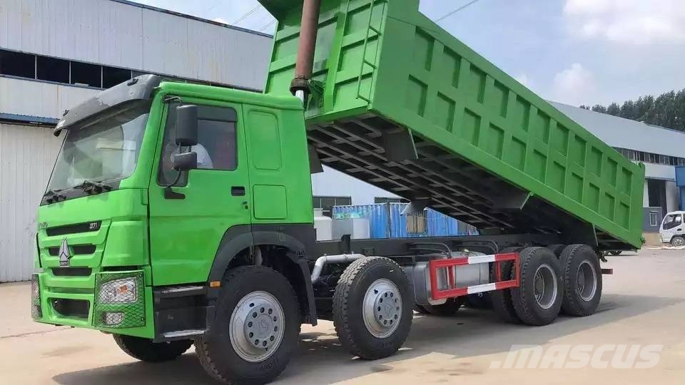 Howo 371 8x4 Savivarčių priekabų vilkikai