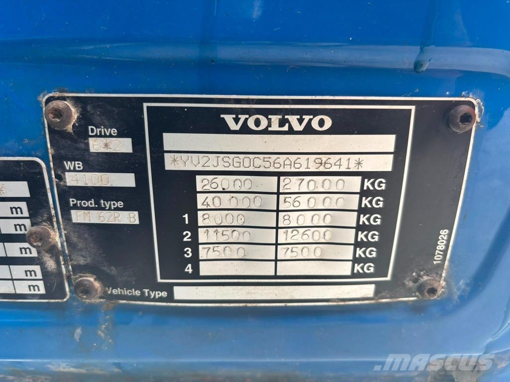 Volvo FM 400 6x2 JOAB HM 20 ton / L=5000 mm Φορτηγά ανατροπή με γάντζο