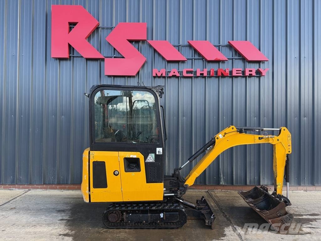 JCB 15 C-1 1.6t Mini Excavator with 3 Buckets Miniekskavaatorid < 7 t