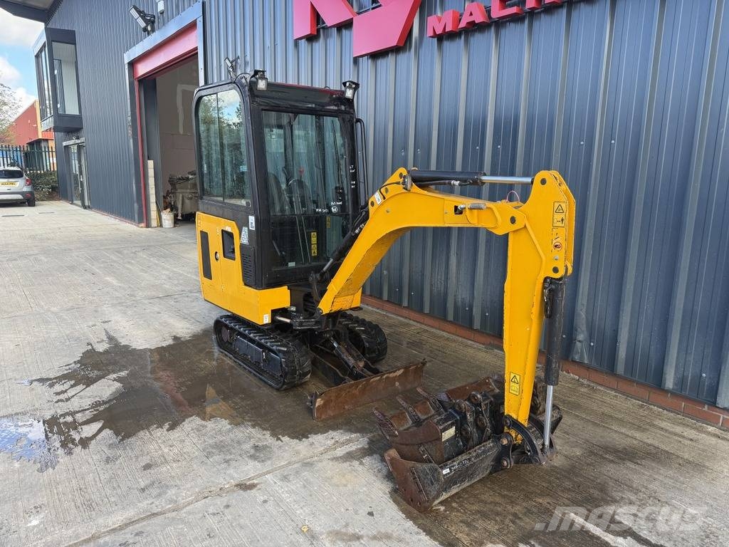 JCB 15 C-1 1.6t Mini Excavator with 3 Buckets Miniekskavaatorid < 7 t