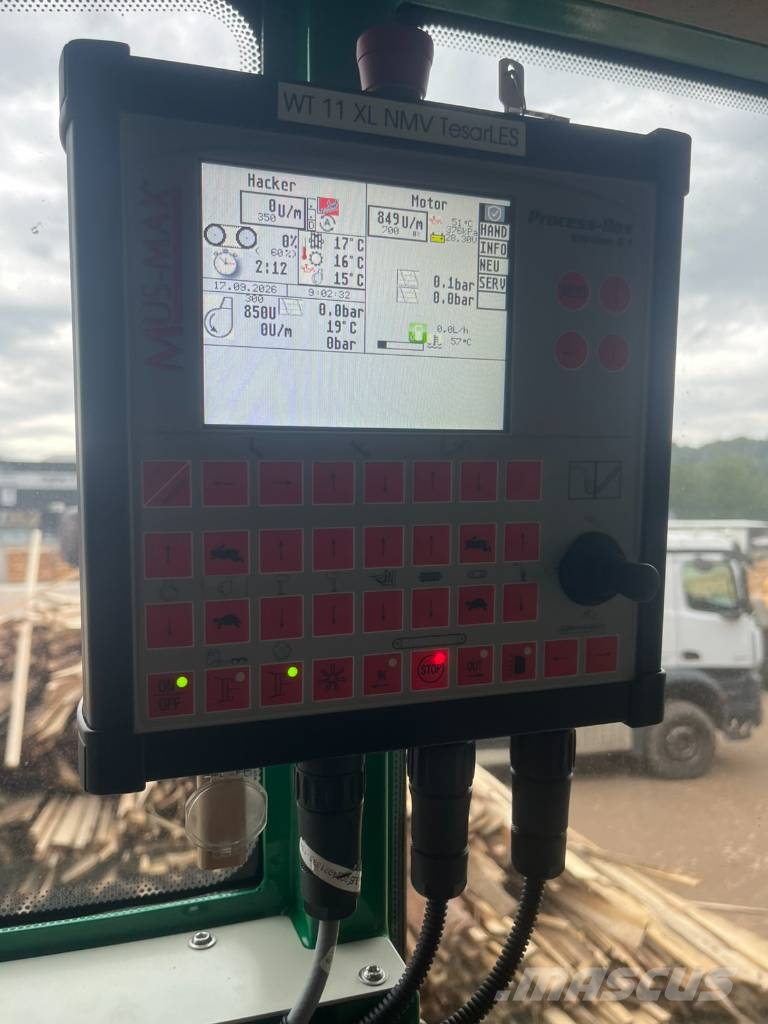 Mus-Max WT 11 XL NMV Drobilice drva / čiperi