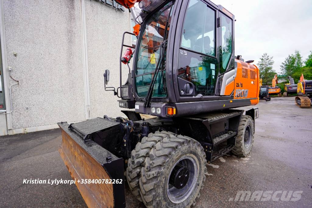 Hitachi ZX180W-7 ENGCONILLA STAGE V Wielgraafmachines