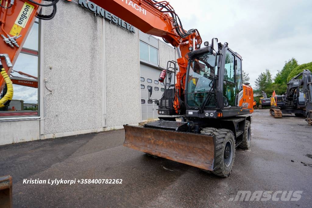 Hitachi ZX180W-7 ENGCONILLA STAGE V Wielgraafmachines
