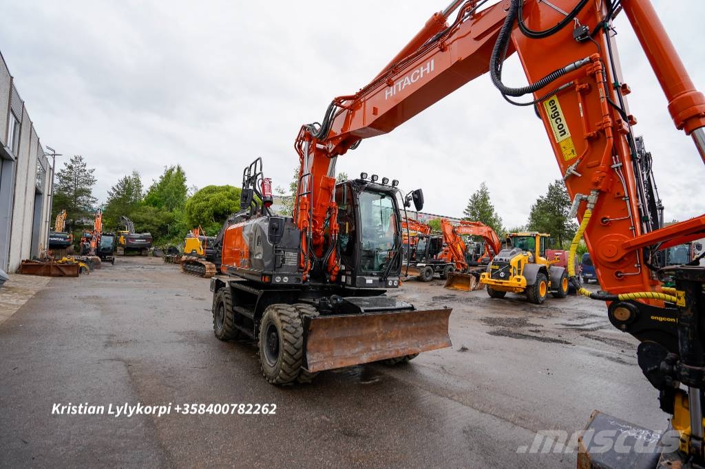 Hitachi ZX180W-7 ENGCONILLA STAGE V Wielgraafmachines