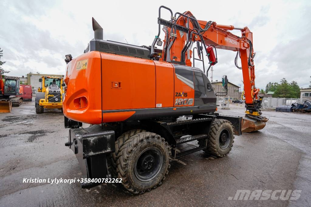 Hitachi ZX180W-7 ENGCONILLA STAGE V Wielgraafmachines
