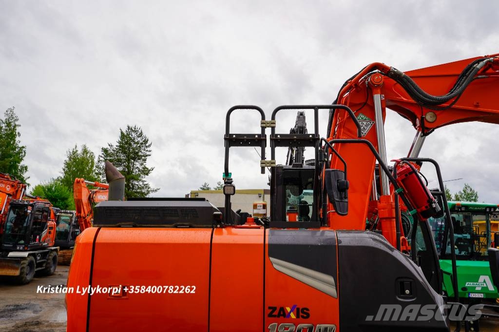 Hitachi ZX180W-7 ENGCONILLA STAGE V Wielgraafmachines
