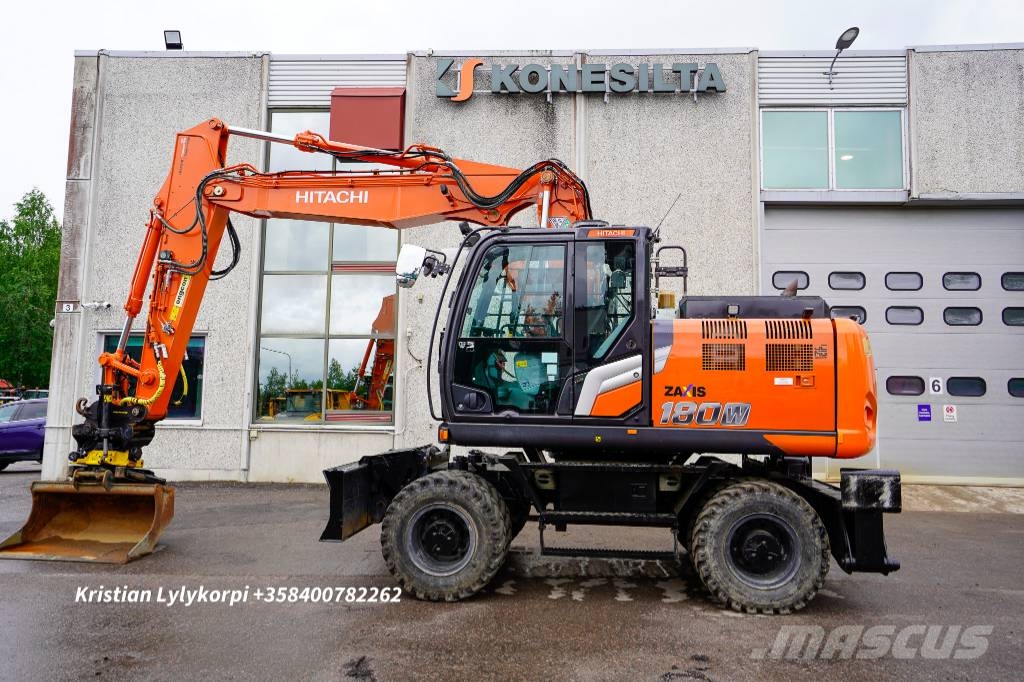 Hitachi ZX180W-7 ENGCONILLA STAGE V Wielgraafmachines
