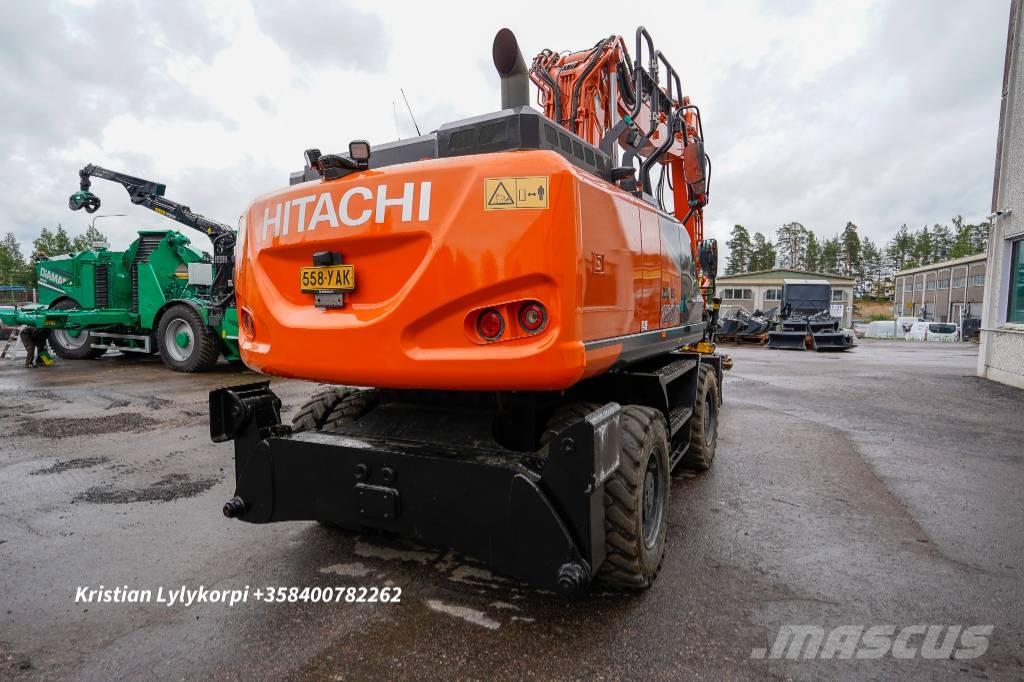 Hitachi ZX180W-7 ENGCONILLA STAGE V Wielgraafmachines