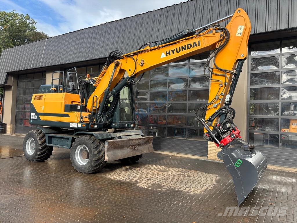 Hyundai HW 140 Wielgraafmachines