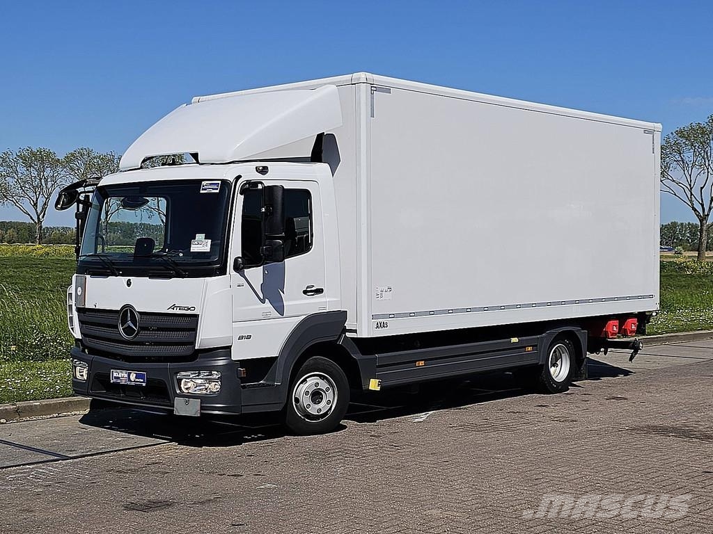 Mercedes-Benz ATEGO 818 AIRCO LIFT 3 SEATS Samochody ciężarowe ze skrzynią zamkniętą