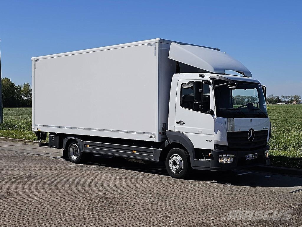 Mercedes-Benz ATEGO 818 AIRCO LIFT 3 SEATS Samochody ciężarowe ze skrzynią zamkniętą