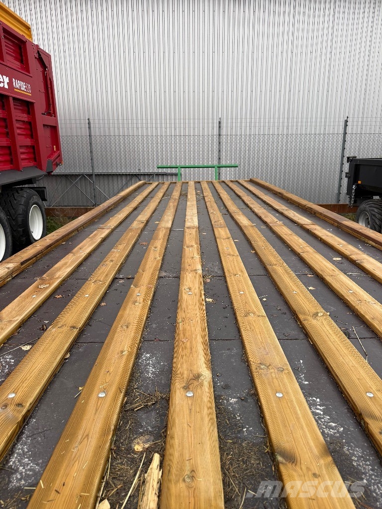 Balvagn 7,5x2,5m Rundballehengere