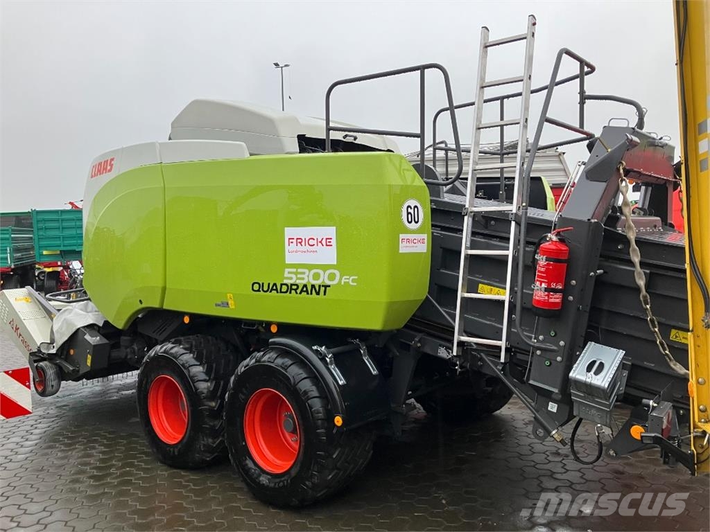 CLAAS Quadrant 5300 FC + Krassort SC 180 Square balers