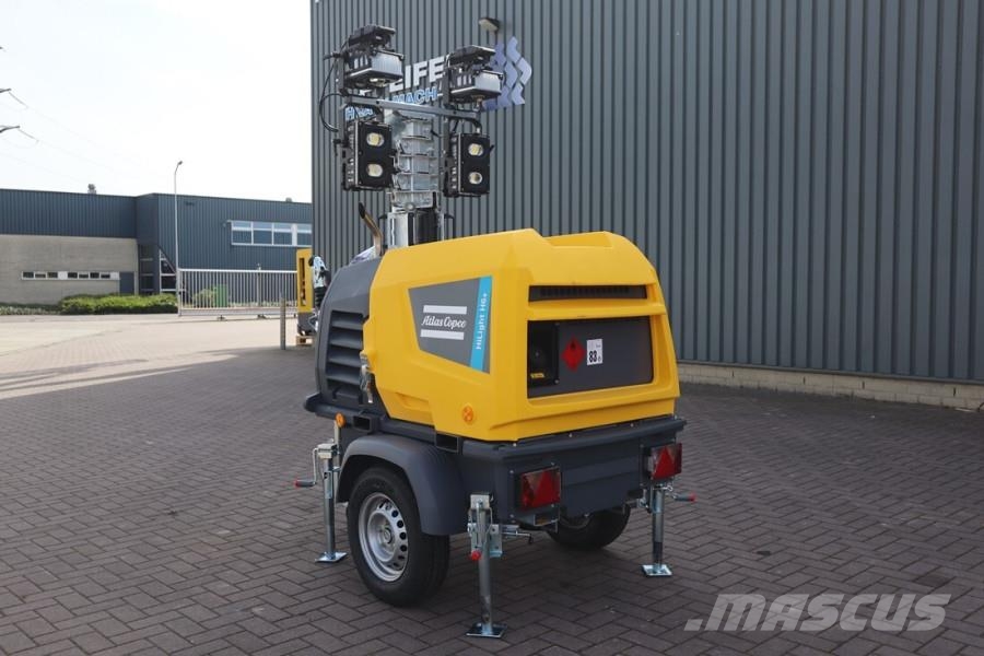Atlas Copco Hilight H6+ Valid inspection, Max Boom Height 8m, أبراج خفيفة