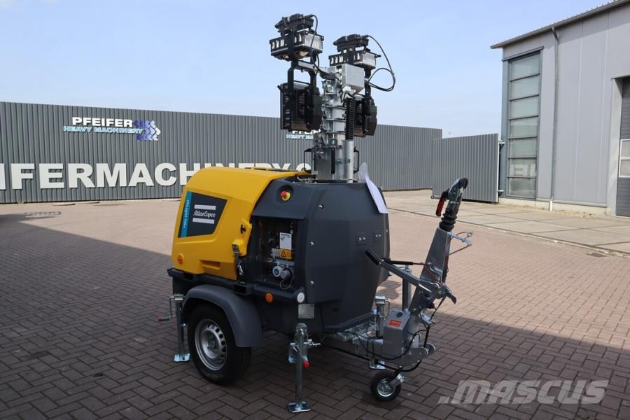 Atlas Copco Hilight H6+ Valid inspection, Max Boom Height 8m, أبراج خفيفة