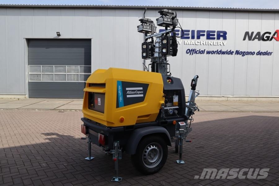 Atlas Copco Hilight H6+ Valid inspection, Max Boom Height 8m, أبراج خفيفة
