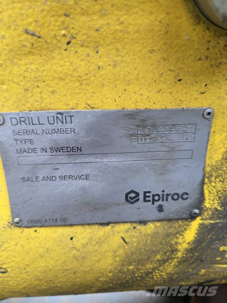 Epiroc Atlas Copco But 35 bommar Druga podzemna oprema