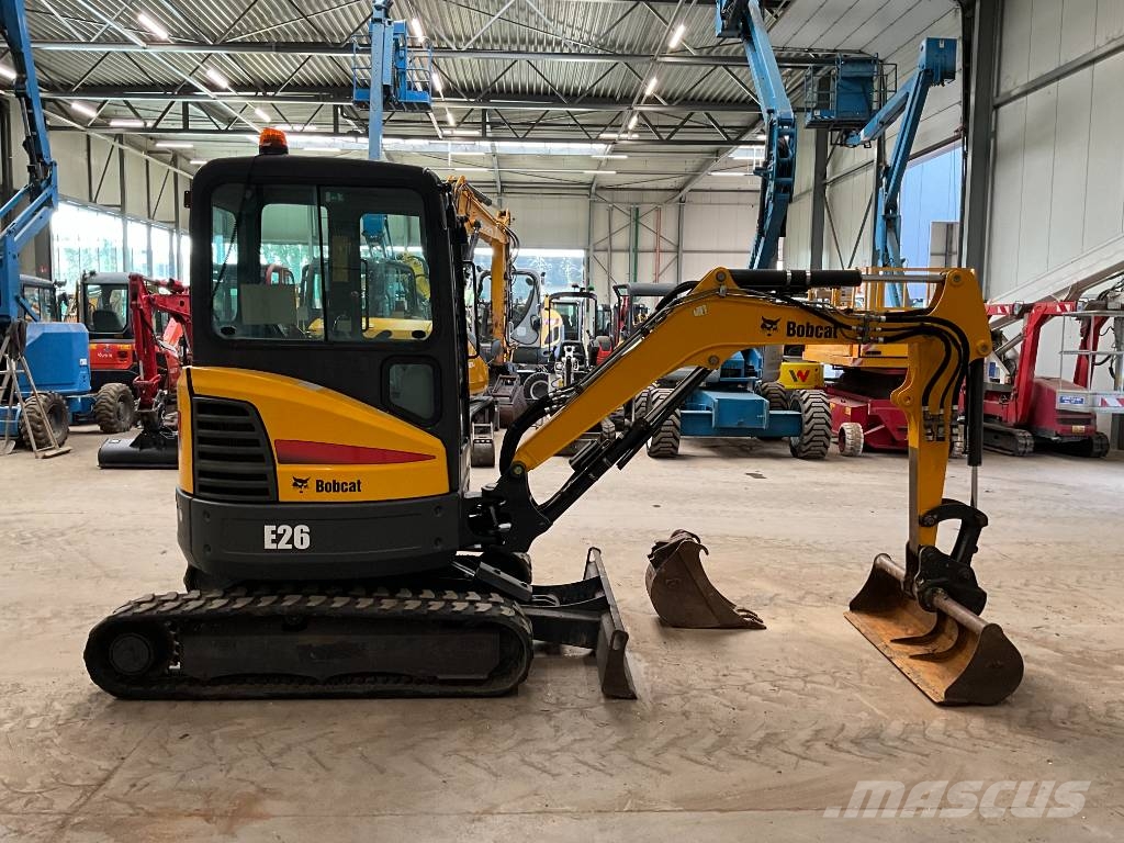 Bobcat E 26 حفارات صغيرة أقل من 7 طن (حفارات صغيرة)