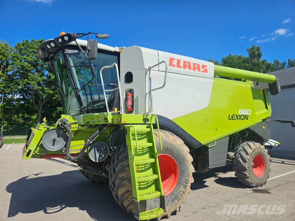 CLAAS Lexion 660 Θεριζοαλωνιστικές μηχανές