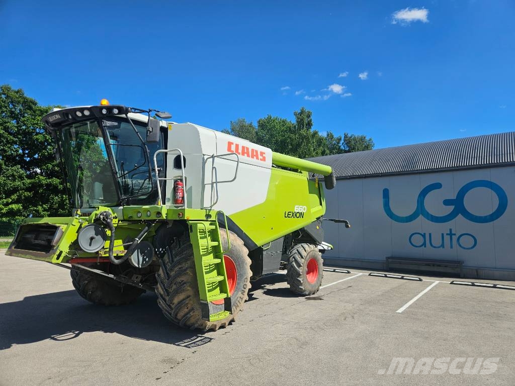 CLAAS Lexion 660 Θεριζοαλωνιστικές μηχανές
