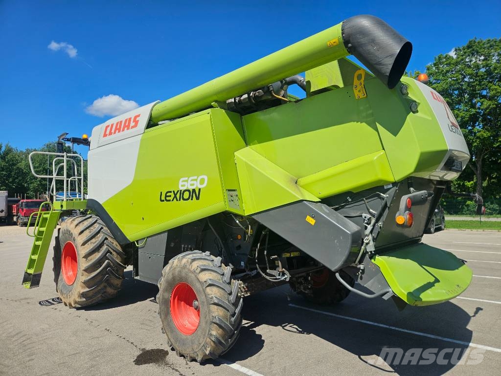CLAAS Lexion 660 Θεριζοαλωνιστικές μηχανές