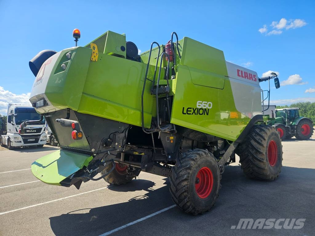 CLAAS Lexion 660 Θεριζοαλωνιστικές μηχανές